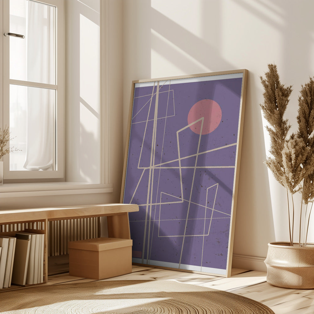 Angular Lines no 12 Poster